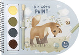 Petit livre de peinture hollandais, amis de la forêt