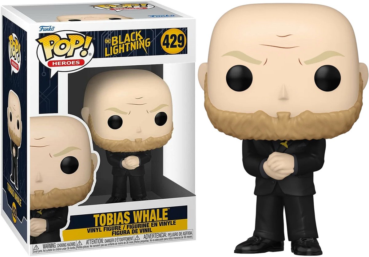 Funko-pop ! éclair noir - baleine Tobias #429