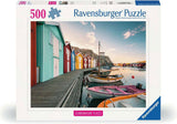 Ravensburger Jigsaw Puzzle Bootshauser à Smogen, Schweden, 500e.