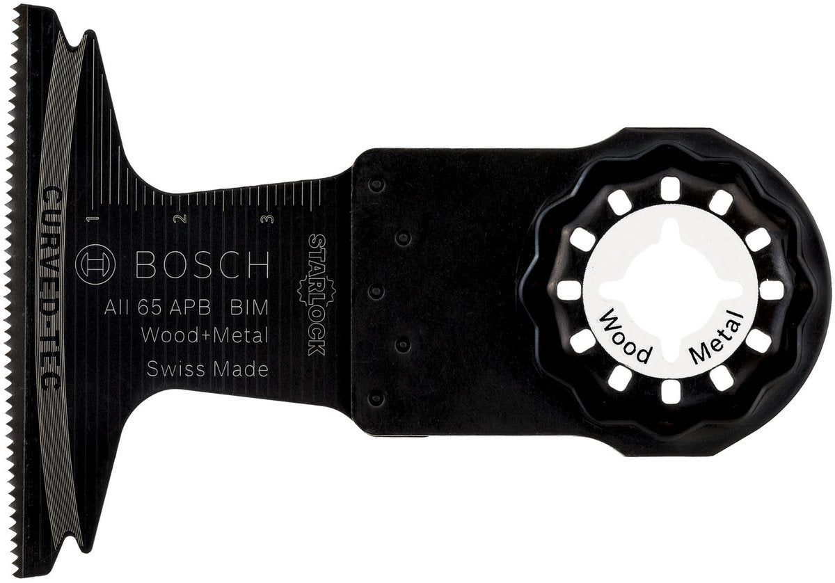 Lame de scie plongeante Bosch aii 65 apb bim - 65 x 40 mm - pour bois et métal