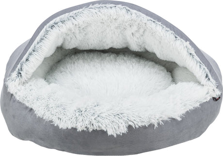 Trixie Dog Basket Donut Harvey Grey White-Black