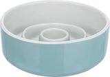 Trixie gamelle alimentation lente céramique gris bleu