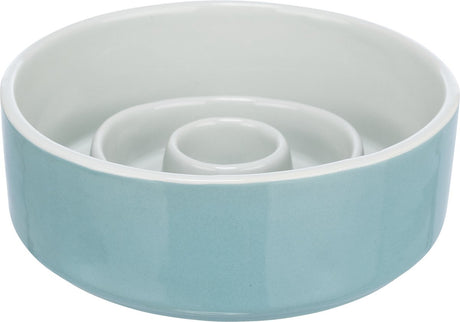 Trixie gamelle alimentation lente céramique gris bleu