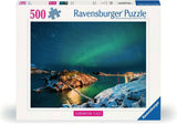 Ravensburger Jigsaw Puzzle Nordlicher Ub.Bergsfjord, 500st.