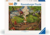 Ravensburger Jigsaw Puzzle Bei der Waldhex, 500e.