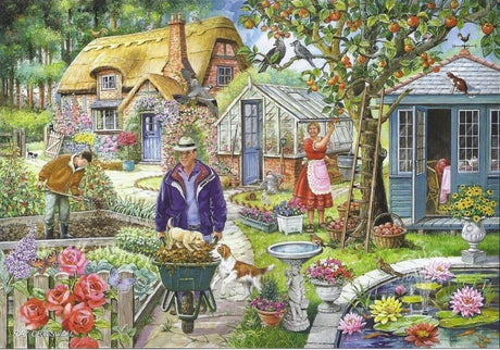 Maison des puzzles n°1 - dans le jardin puzzle 1000 pièces