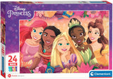 Clementoni maxi puzzle princesse disney, 24 pcs.