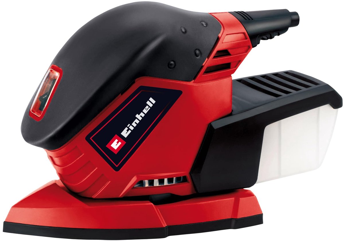 Ponceuse électrique multiple Einhell te-os 1320 - 130 w - surface de ponçage : 150 x 150 x 100 mm - incl. 3x feuilles abrasives