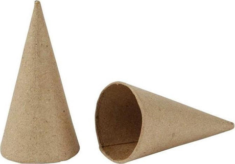 Cônes Creativ company, h: 8 cm, d 4 cm, 10 pièces, 1 boîte