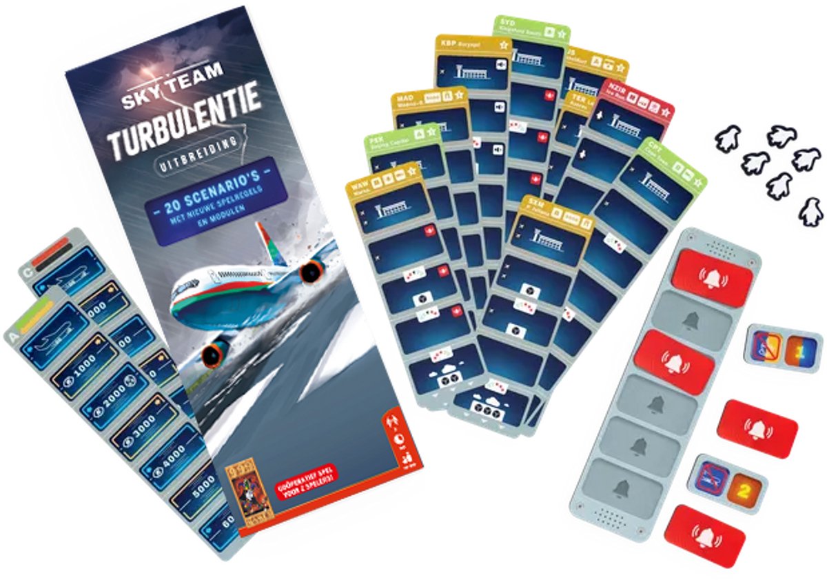 999games 999 jeux jeu de société d'extension Sky Team Turbulence