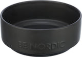 Trixie be Nordic gamelle pour chien céramique caoutchouc noir