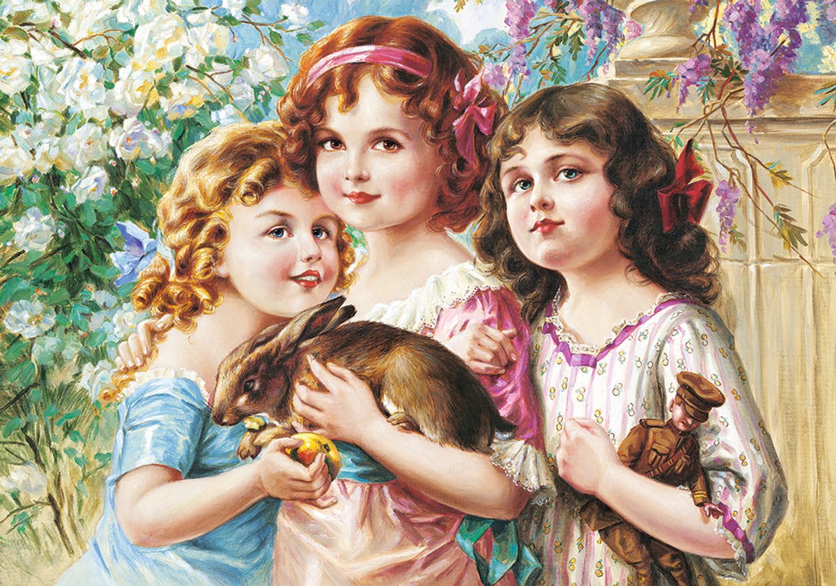 Castorland puzzle les trois grâces - puzzle de 500 pièces.