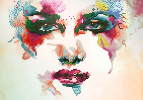 Diamond dotz® Diamond Dotz Rainbow Dream - Peinture diamant - 5 542 dotz - 41x27 cm