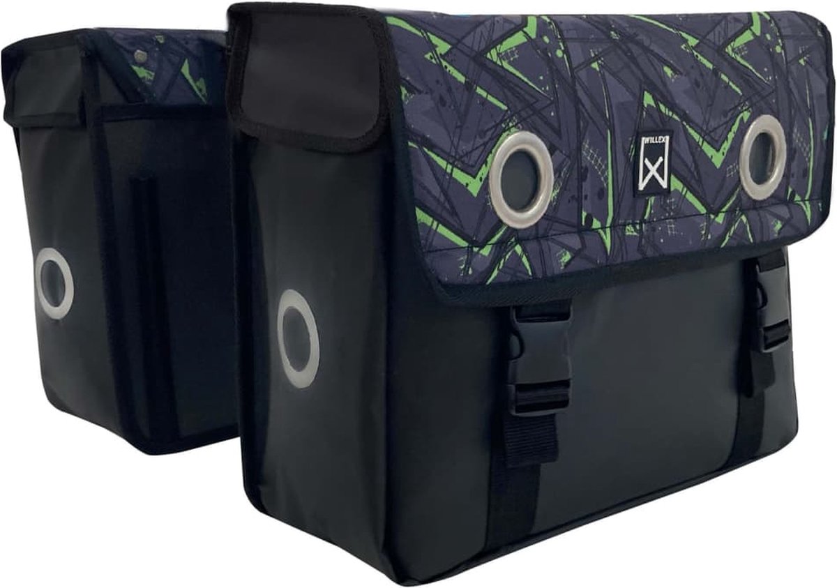 Sacoche de vélo double Willex eco - bisonyl - 30l