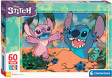 Clementoni - puzzle - 60 pièces - point lilo - puzzle pour enfants - supercolor