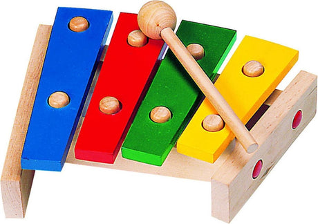 Goki xylophone bois l22,5cm, couleurs primaires, 3+
