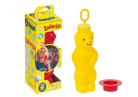 Souffleur de bulles Pustefix - ours magique - magie des bulles de savon - avec 180 ml de liquide - 3 ans
