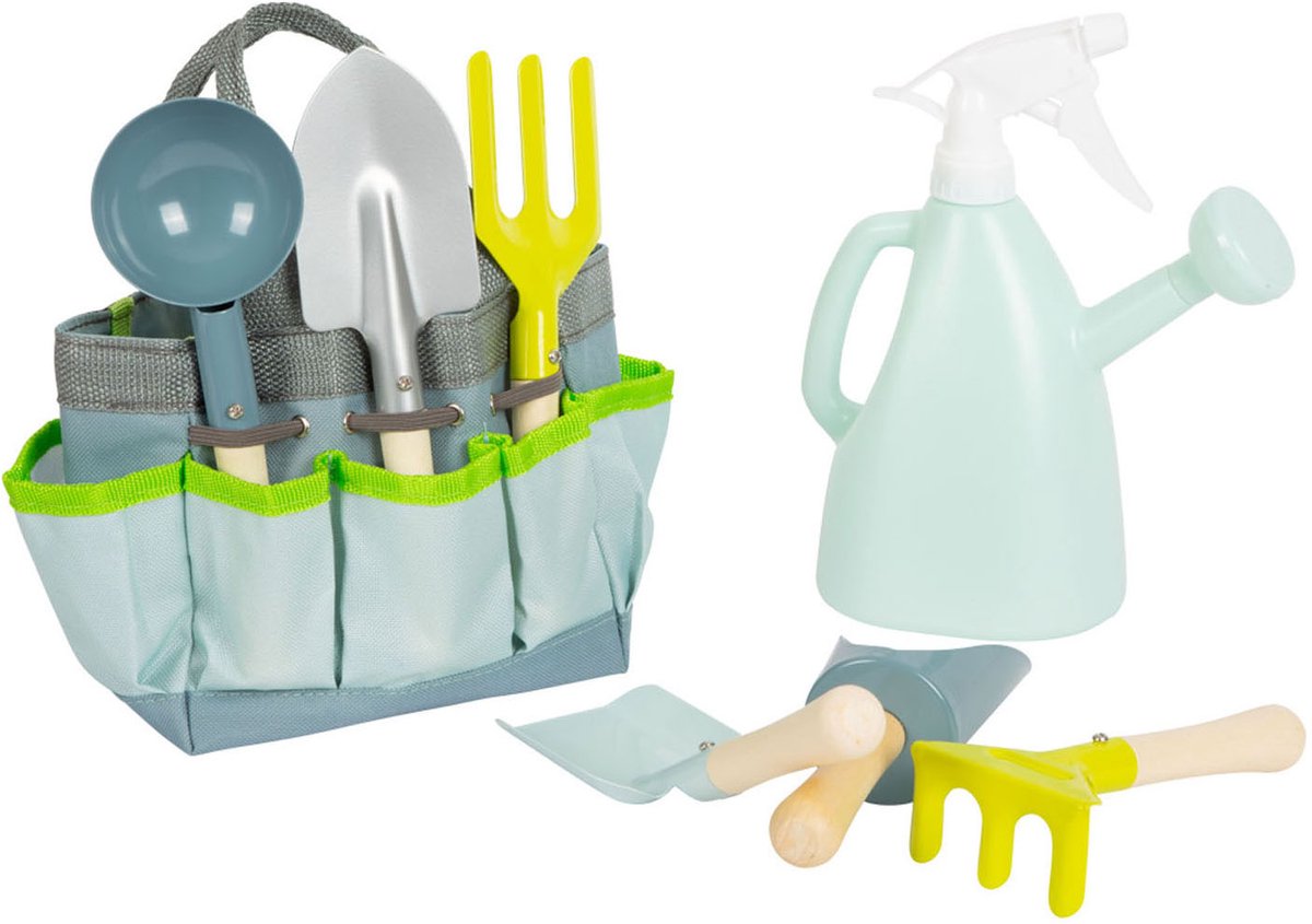 Petit pied - sac avec outils de jardin, 8dlg.