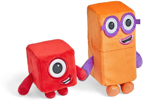 Ressources d'apprentissage numberblocks® un deux - ensemble de peluches - à partir de 18 mois