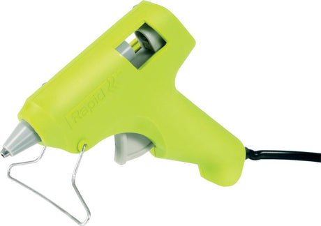 Pistolet à colle Rapid fun2fix g1010 - avec jeu de démarrage de cartouches de colle - vert