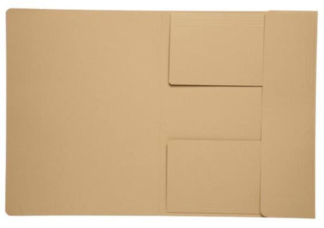 Esselte chemise manille 3 rabats 1033325 a4 carton recyclé assorti 250 feuilles 24 x 31,8 x 2 cm 50 pièces