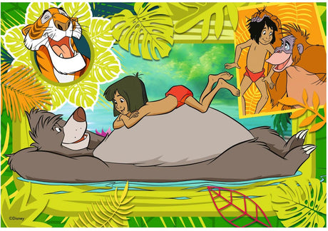 Ravensburger Disney Classics: Dombo and Jungle Book Leg Puzzle, 2x12st.