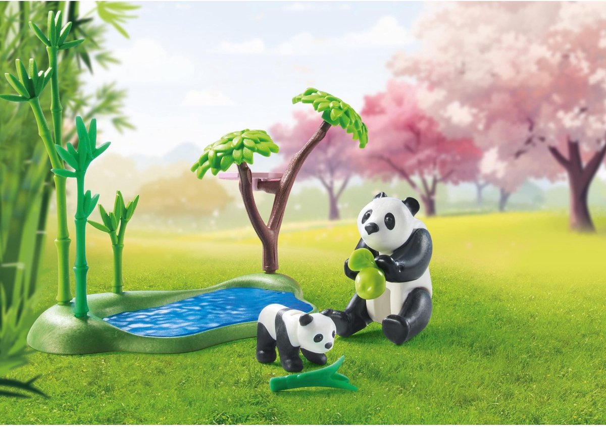 Playmobil my life promo Jardin asiatique avec panda 71762