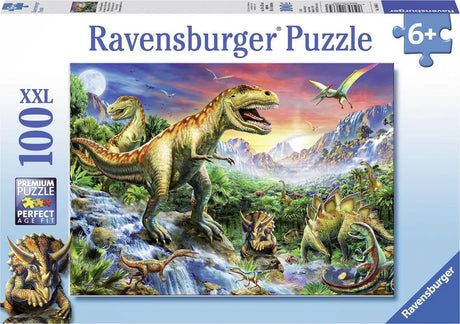 Puzzle Ravensburger avec les dinosaures - puzzle - 100 pièces
