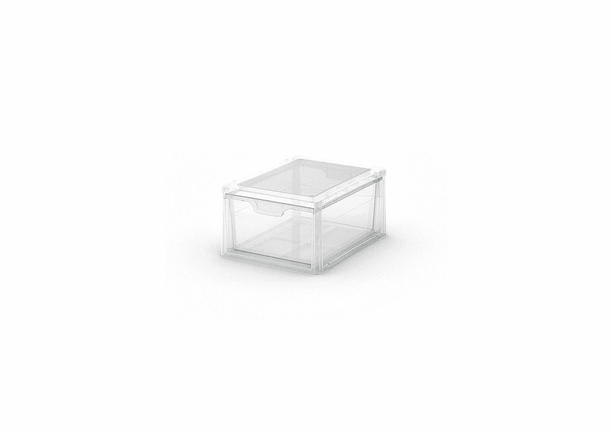 Curver tiroir de rangement kis spider 13l - 29x38x18cm - transparent