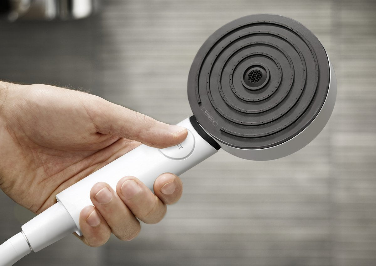 Hansgrohe pulsify select s douchette à main 105 3jet activation ecosmart blanc mat