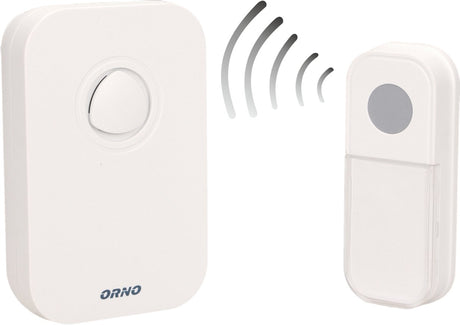 Orno fado dc - sonnette sans fil - 100m - 36 sons - ip44