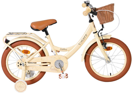 Vélo pour enfants Volare Ashley - filles - 16 pouces - crème