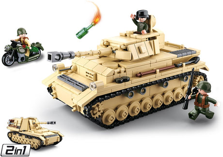 Char allemand de la Seconde Guerre mondiale de l'armée Sluban (m38-b0693)