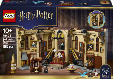 Serre-livres Lego Harry Potter : Le bureau de Dumbledore pour enfants 76478
