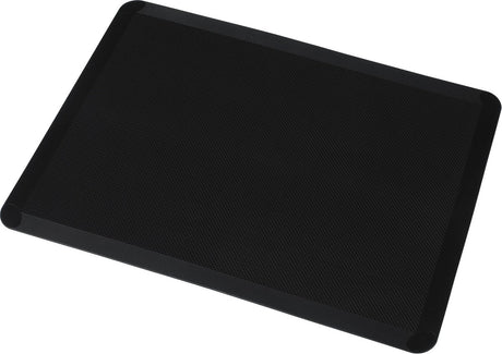 Lurch - tapis de cuisson flexiforme - avec indication de taille - résistant à la chaleur jusqu'à 240° - antiadhésif - noir - silicone - 30x40 cm