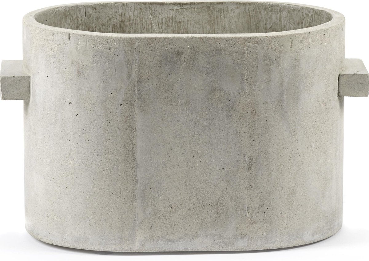 Serax - marie michielssen - jungle urbaine - pot de fleur m - gris
