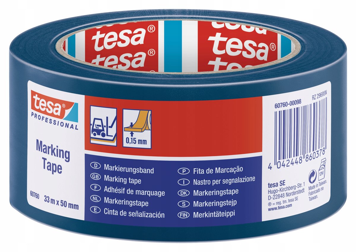 Quantore marking tape tesa professional blue
