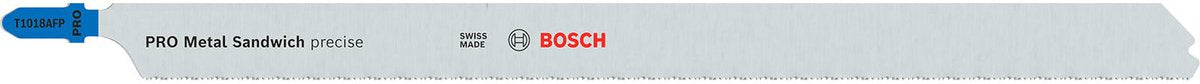 Bosch accessoires pro métal sandwich t1018afp lames de scie sauteuse | 250 mm | 5 pièces - 2608655115