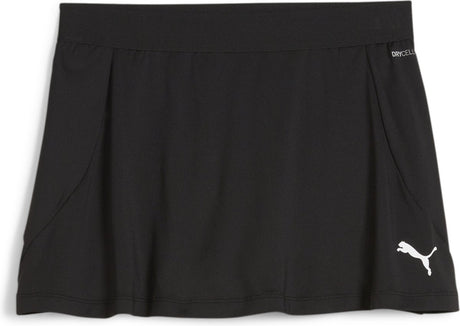 Jupe de sport femme Puma teamgoal jupe - noir-blanc