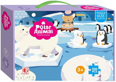 Puzzle pour enfants Pôle Sud, 100 pcs.