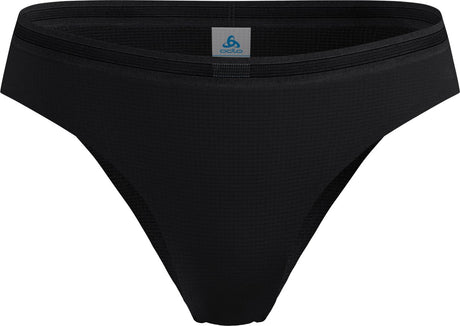 Odlo slip active light taille basse - femme - noir - l