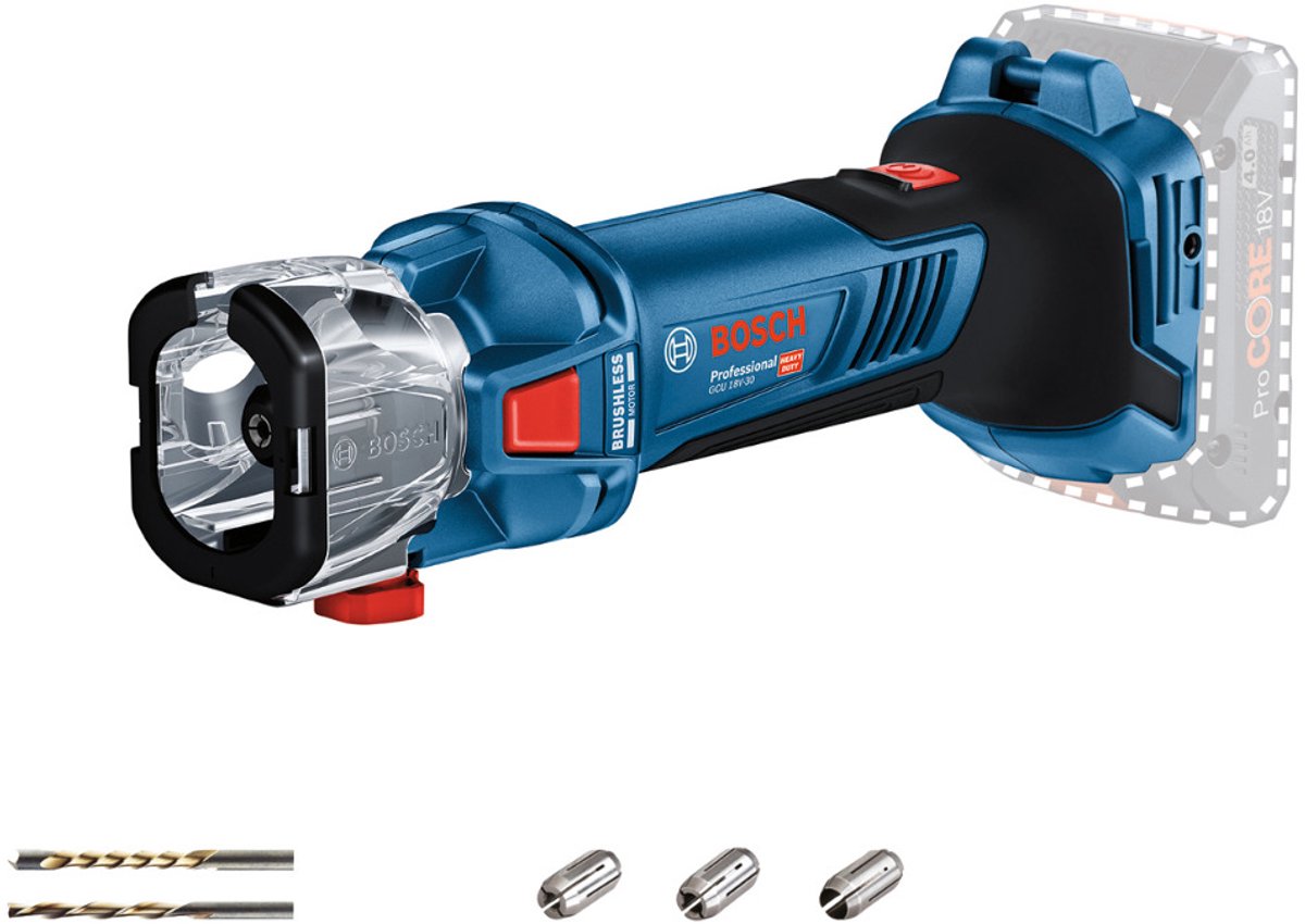 Bosch défonceuse pour plaquiste sans fil 18v30 (solo) - 06019k8000