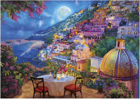 Educa puzzle positano date nuit 2000 pièces adultes.