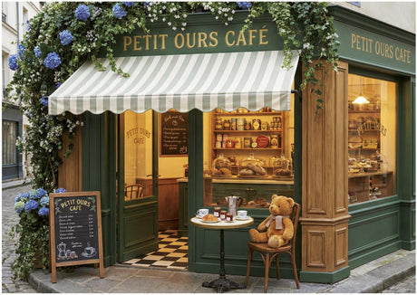 Educa petit café ours - 1 000 pièces.
