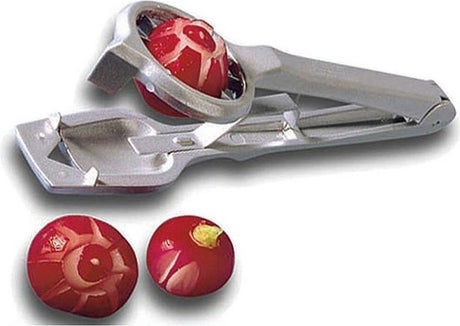 Coupe-radis Westmark Coupe-zigzag pour demi-agrumes, longueur : 18,1 cm, aluminium inox, 51202260