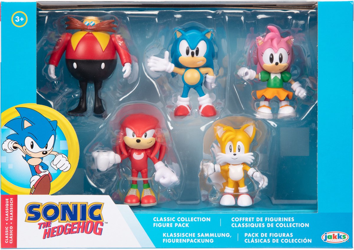 Jakks Sonic - Coffret figurine Sonic 6cm