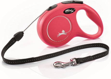 Flexi products ligne rétractable nouveau cordon classique rouge s 8 mètres jusqu'à 12kg