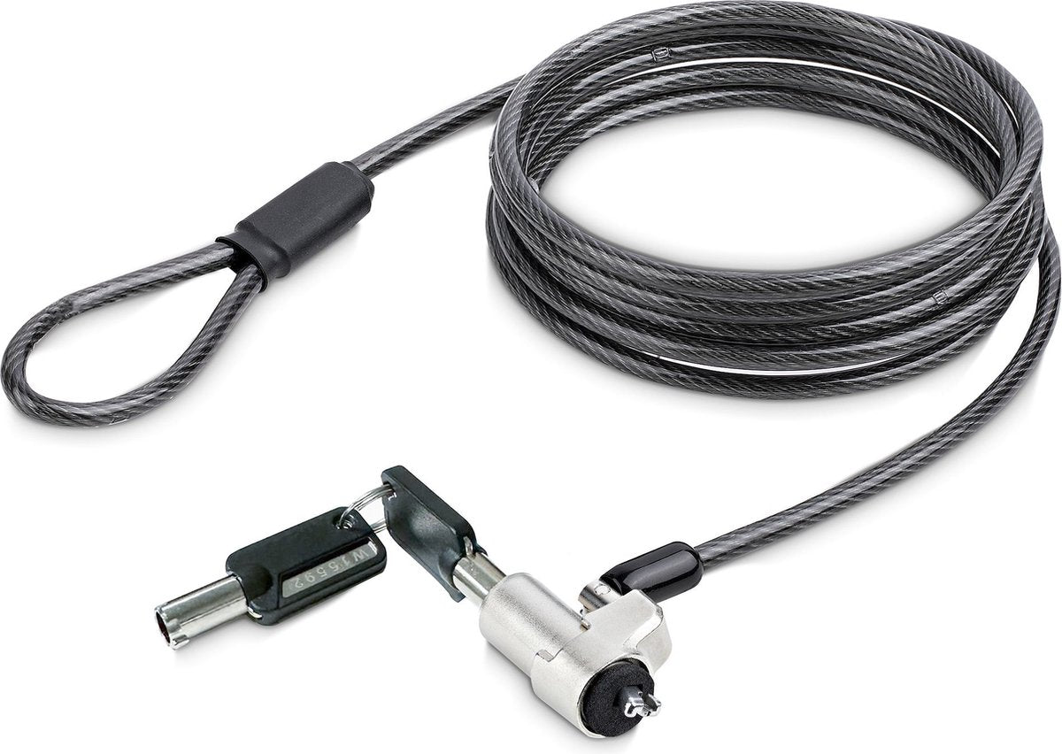 Startech .com nblwk-laptop-lock câble antivol noir, argent 2 m