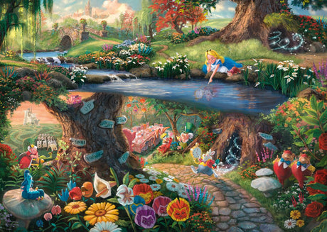 Puzzle Schmidt Puzzle Disney - Alice au pays des merveilles 1000 pièces