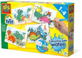 Ses créatives ses premières couleurs à l'eau - dinosaures